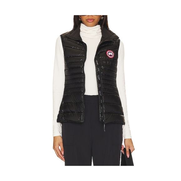 Canada Goose Quilted Black Hybridge Lite Vest Size XS